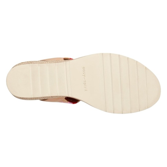 Easy Spirit Susana Womens Sandals Size 6.5M Pink Tan Multicolor Brand New - Picture 6 of 8